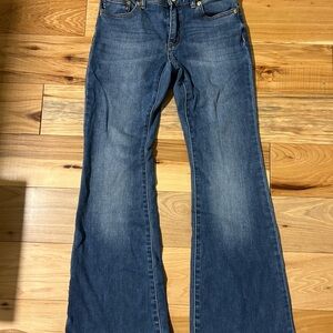 Michael Kors Dark Blue Flare Jeans